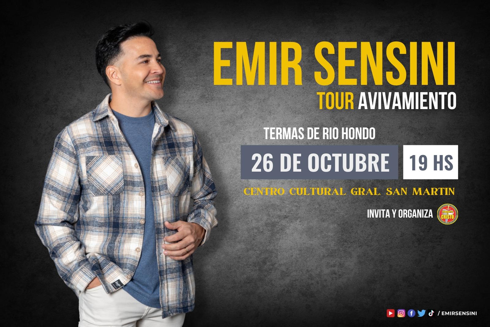 Emir Sensini – Tour Avivamiento