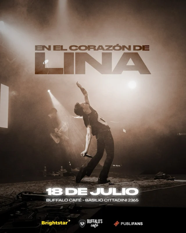 🫀En el corazón de LINA, un evento conceptual mucho más intimo donde juntos vamos a poder escuchar y conocer la profundidad de cada letra, melodía en el corazón de Lina. Una experiencia que no podes dejar pasar, la excusa perfecta para poder ser parte del ADN del cielo. Amor / Sueños / Excesos / Intentos / Soledad / Depresión / Alcohol / Iglesia / Familia / Engaños / Rebeldía / Obediencia / Noche / Amistades / Biblia. Todo hecho canción, todo pasado con Dios.. Tickets Disponibles en Bio 🎫